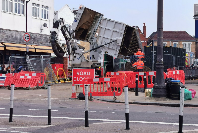 road
                                          blocked