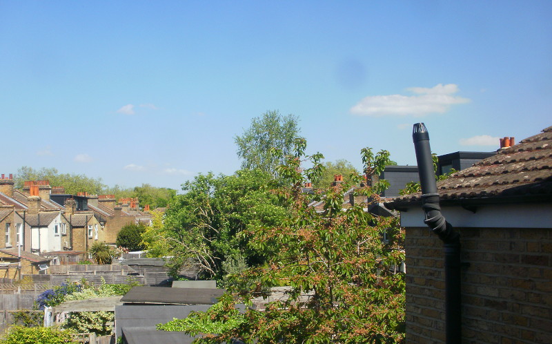 lovely blue sky