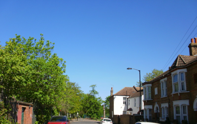 lovely blue sky