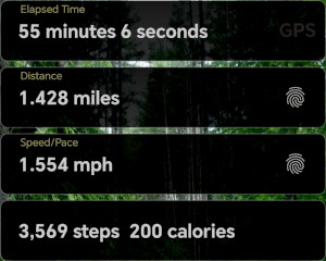 just a short walk