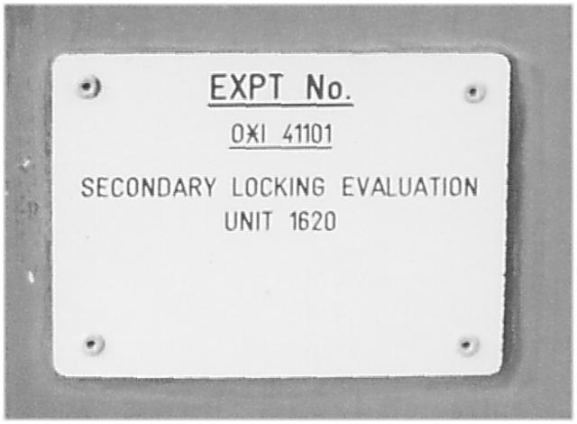 CEP 1620 - experiment plate